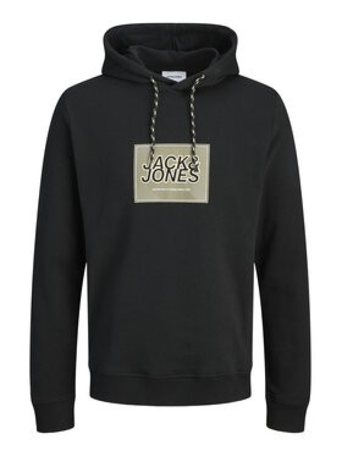 Jack & Jones Bluza Rain 12288098 Czarny Regular Fit