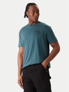 Karl Lagerfeld Jeans T-Shirt A2M17072 Zielony Regular Fit