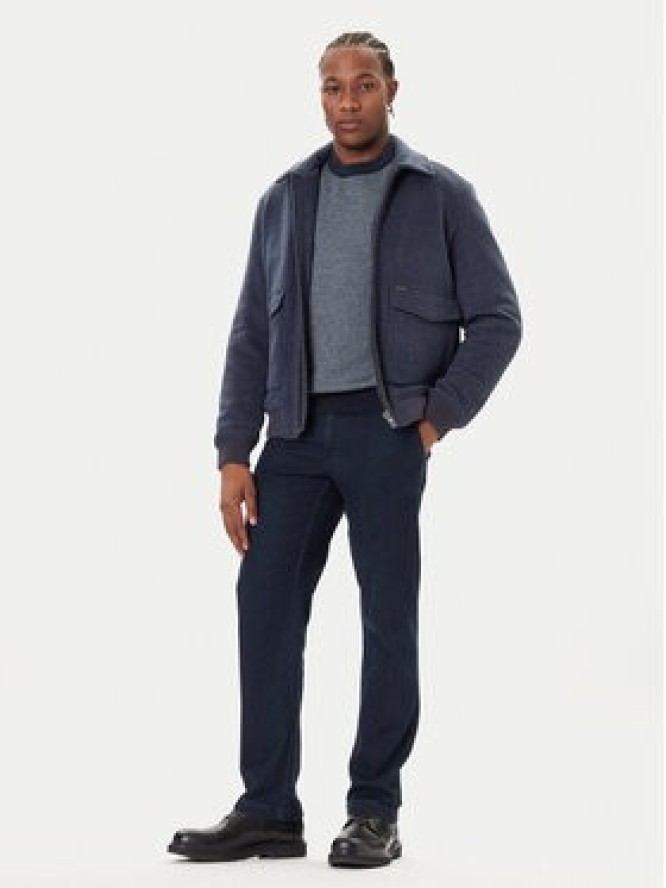 Guess Kurtka przejściowa M5BL2K W0682 Granatowy Regular Fit