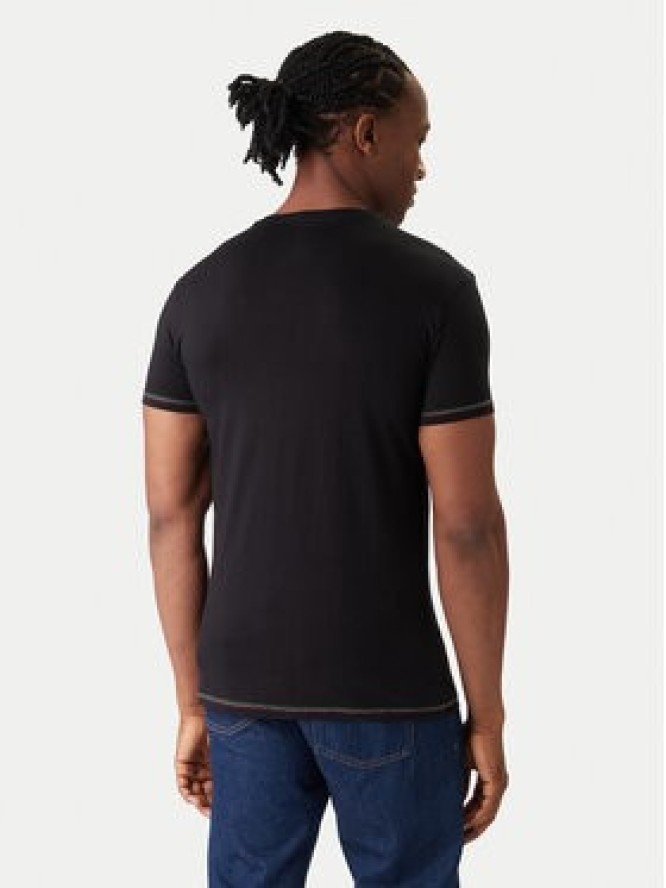 Aeronautica Militare Komplet t-shirtów AM1UTI003B Czarny Slim Fit