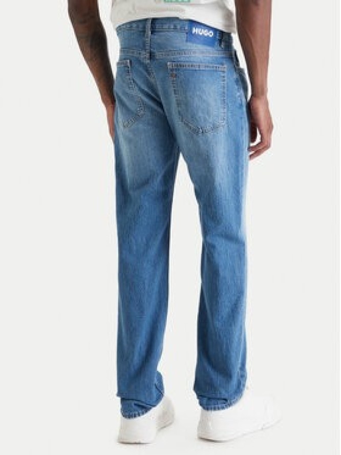 HUGO Jeansy Ash 50555955 Niebieski Slim Fit