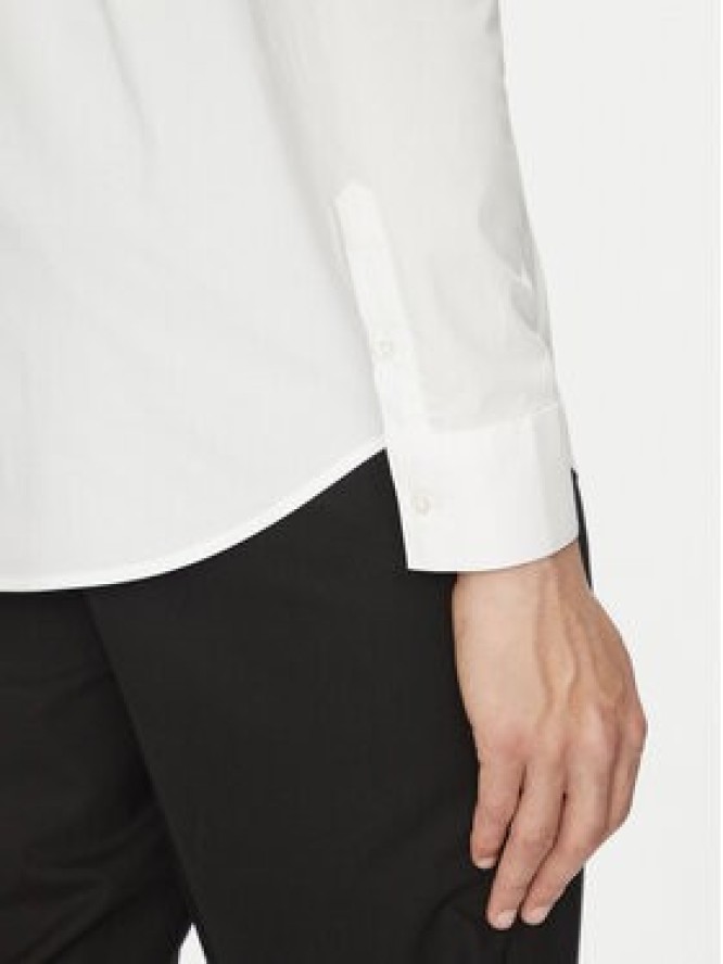 KARL LAGERFELD Koszula 605911 552671 Biały Slim Fit