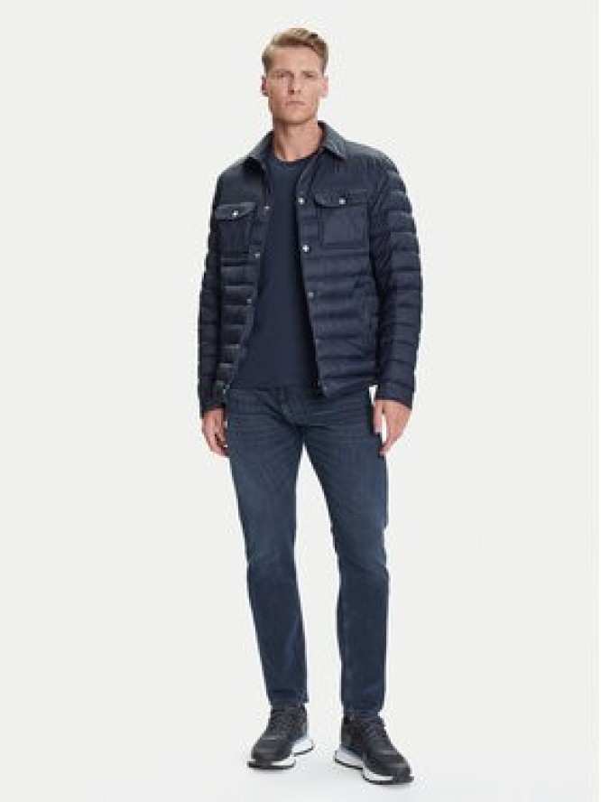 BOSS Kurtka przejściowa H-Dahanso 50540456 Granatowy Regular Fit