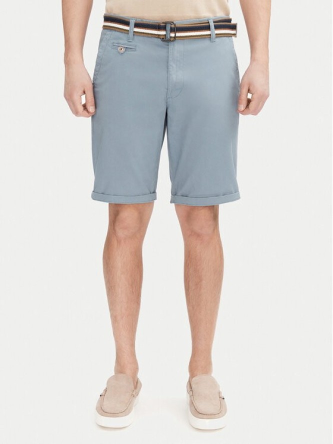 INDICODE Szorty materiałowe Royce 70-039 Niebieski Slim Fit