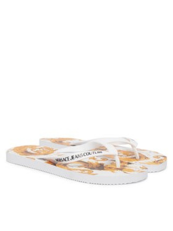 Versace Jeans Couture Japonki 80YA3SQ7 ZSS80 Biały