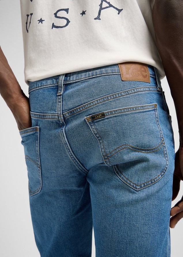 MESKIE SPODNIE JEANSOWE LEE DAREN ZIP FLY DENIM SAVANT 112370646