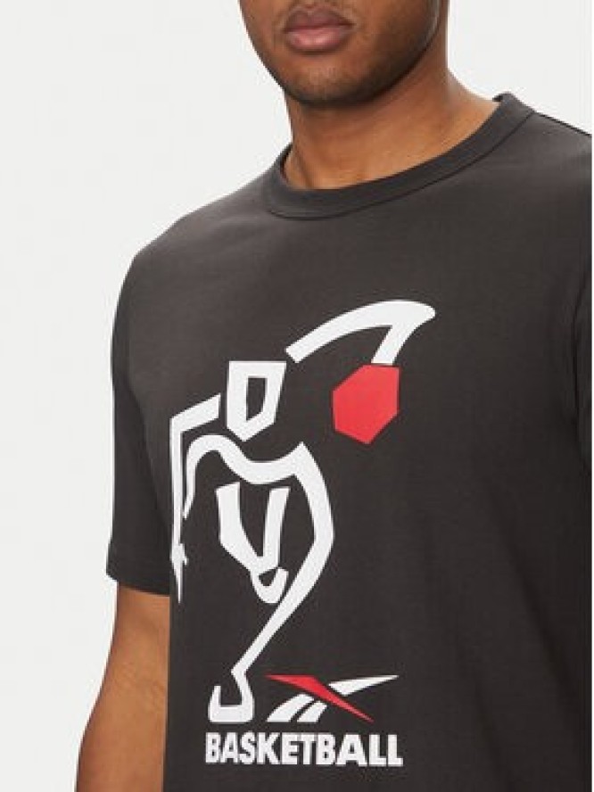 Reebok T-Shirt 100218839 Czarny Regular Fit