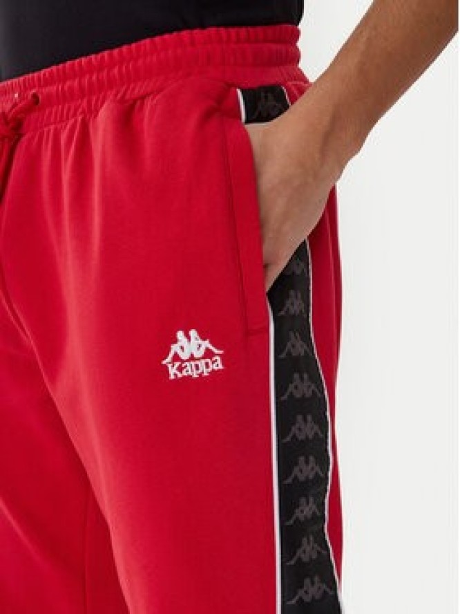 Kappa Spodnie dresowe Banda Alanz 3 321Y8FW Czerwony Comfort Fit