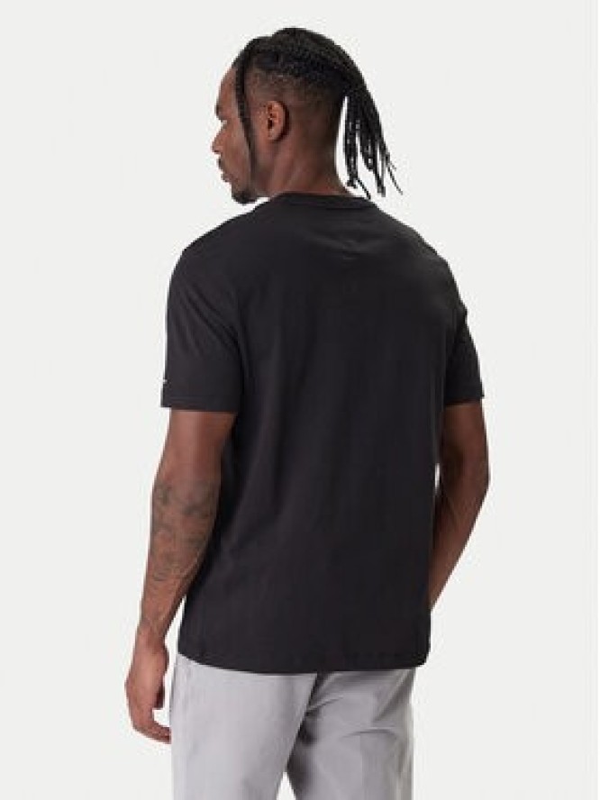 Tommy Hilfiger T-Shirt Script Logo MW0MW33691 Czarny Regular Fit