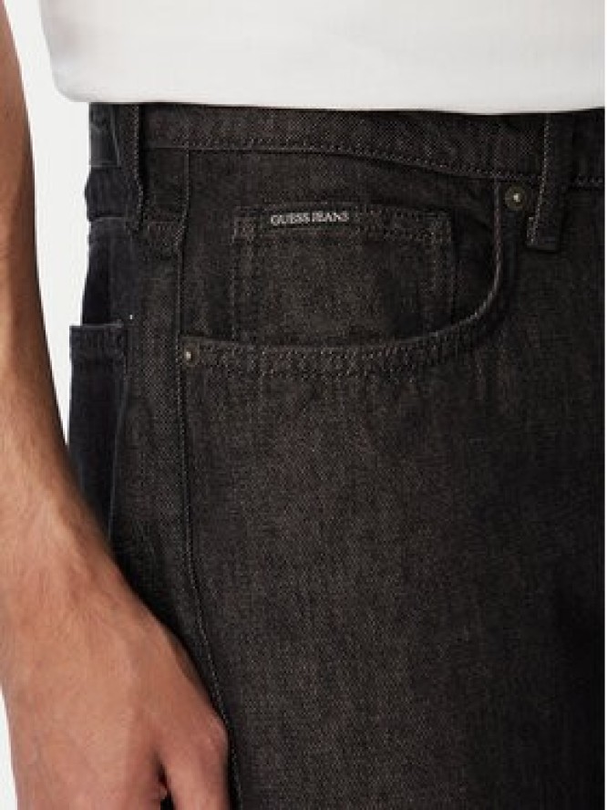 Guess Jeans Jeansy M5YAB3 D6571 Czarny Regular Fit