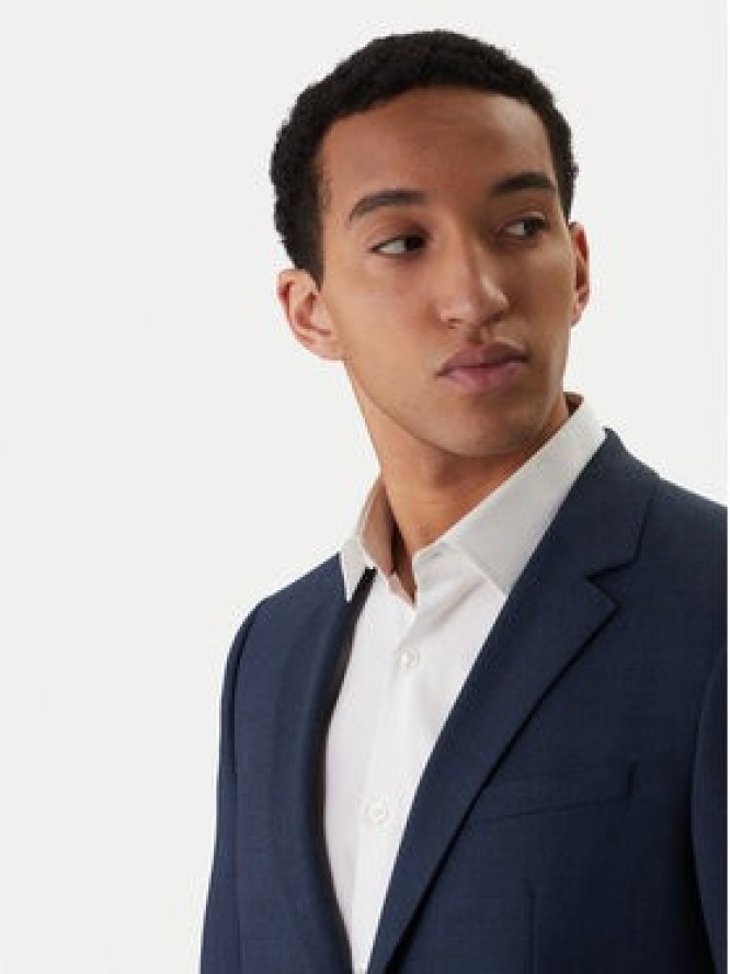 HUGO Garnitur Henry/Getlin232X 50558069 Granatowy Slim Fit