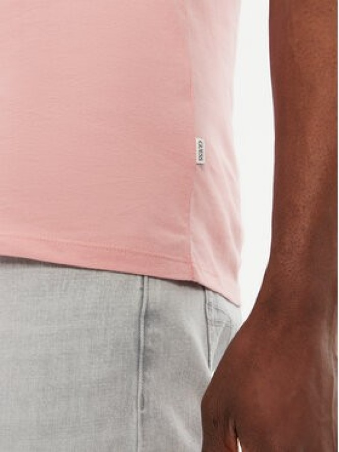 Guess Jeans T-Shirt M4YI55 K8HM0 Różowy Regular Fit