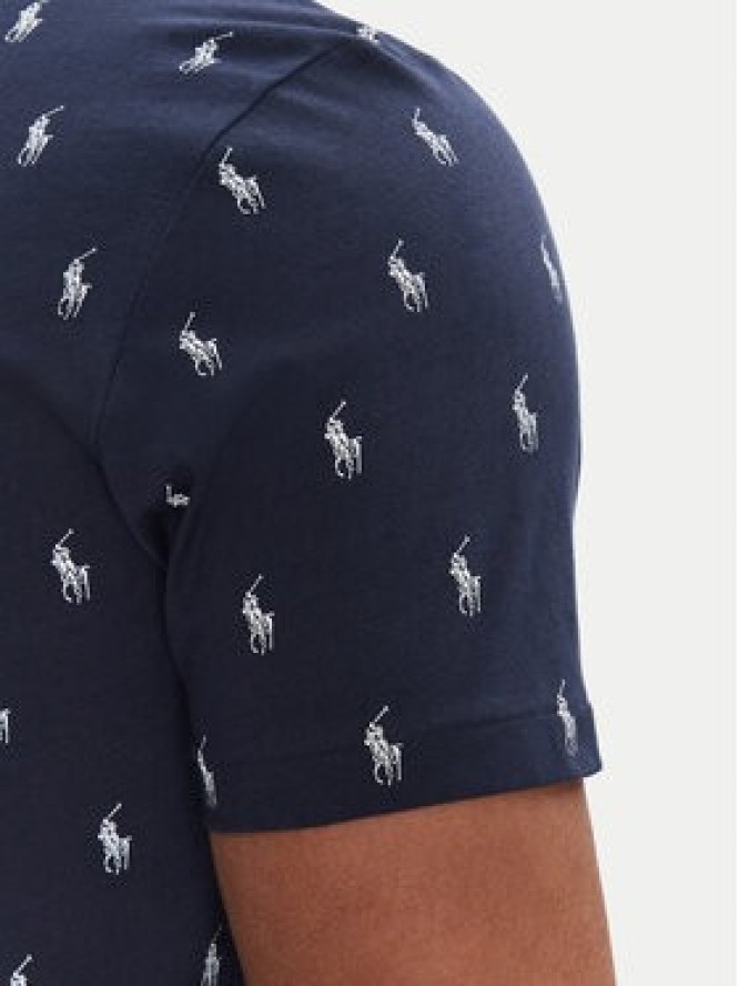 Polo Ralph Lauren T-Shirt 714899612006 Granatowy Regular Fit