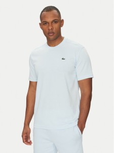 Lacoste T-Shirt TH7618 Błękitny Regular Fit