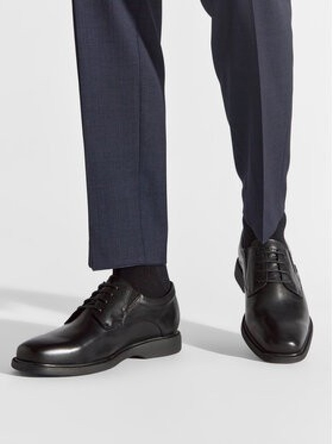 Geox Półbuty U Brayden 2Fit Abx C U54N1C 00043 C9999 Czarny