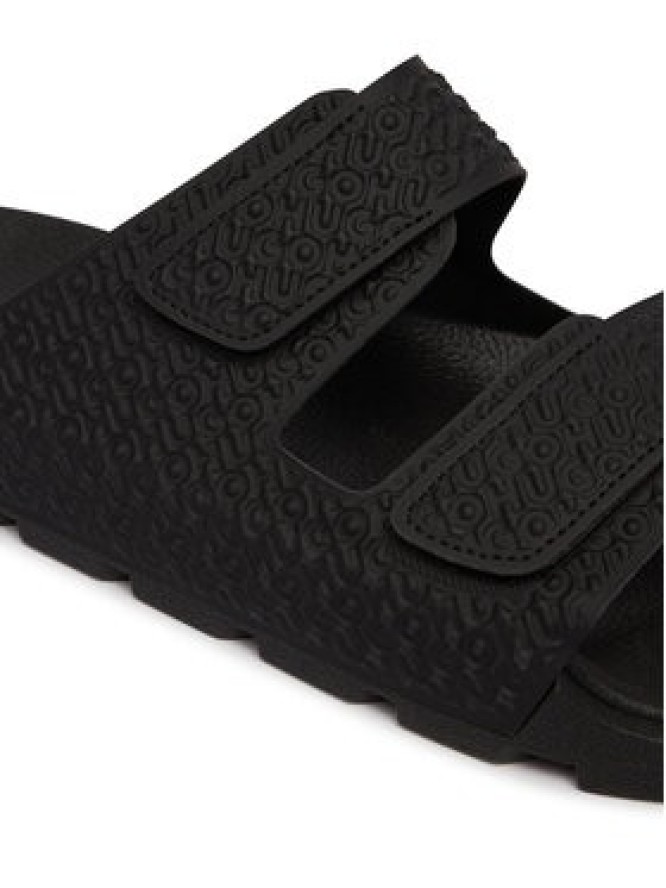 HUGO Klapki Evander 50563289 Czarny