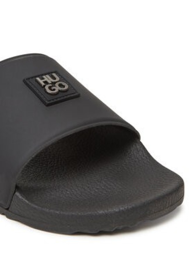 HUGO Klapki Timein 50548671 Czarny
