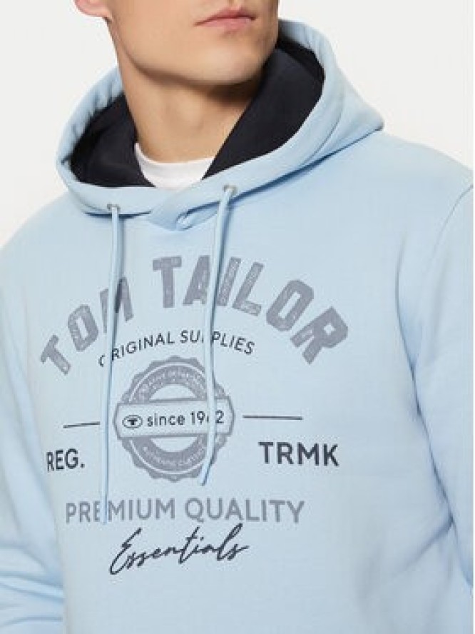 Tom Tailor Bluza 1043292 Niebieski Regular Fit