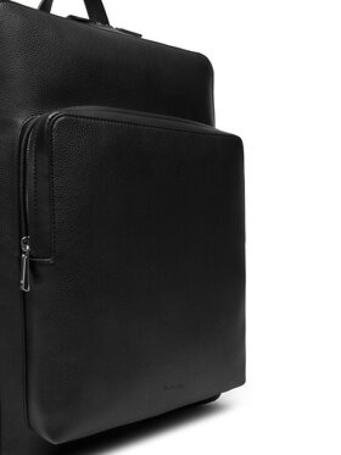 Calvin Klein Plecak Micro Pebble Slim Sq Bp 42 LV04D3005G Czarny