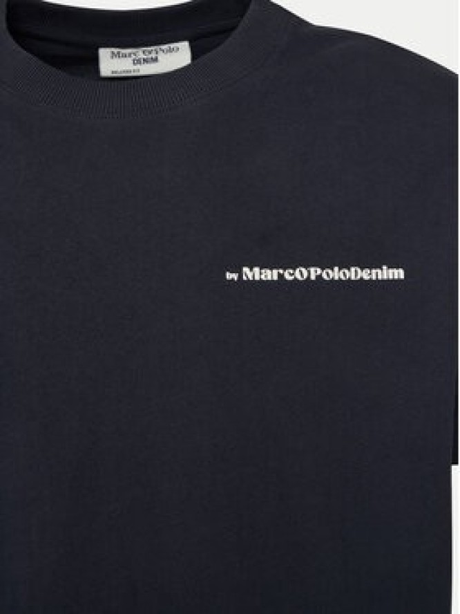 Marc O'Polo Denim T-Shirt 500 0006 002 Granatowy Relaxed Fit