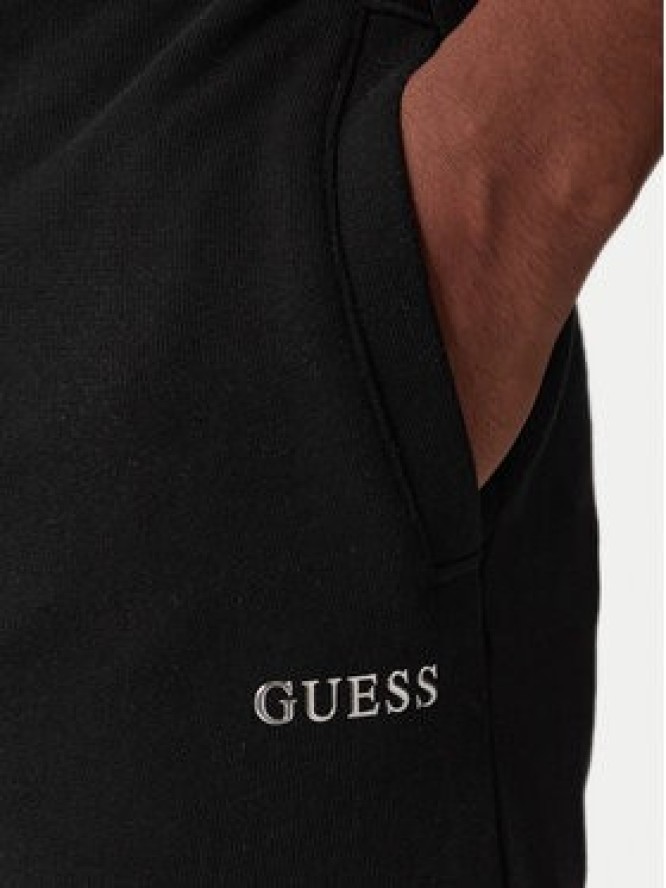 Guess Spodnie dresowe Z6RB12 KAIJ1 Czarny Regular Fit