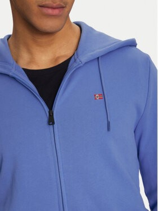 Napapijri Bluza Balis NP0A4HHV Niebieski Regular Fit