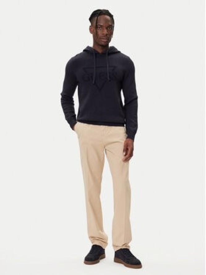 Guess Bluza M5BR18 Z0470 Granatowy Regular Fit