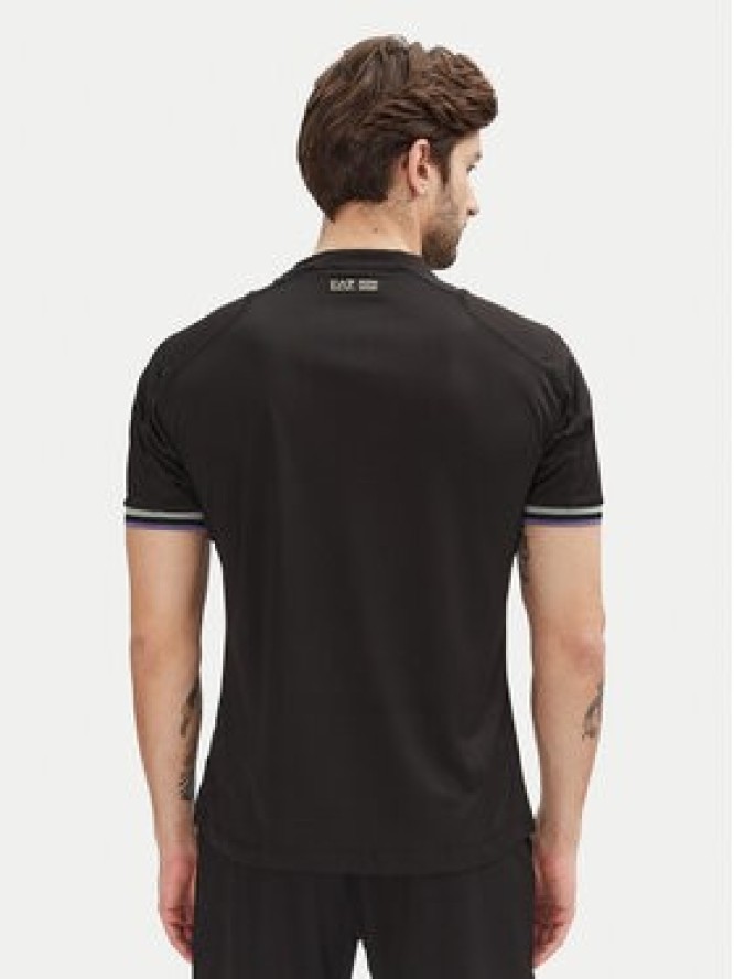 EA7 Emporio Armani T-Shirt 7M000256 AF13537 UC001 Czarny Regular Fit