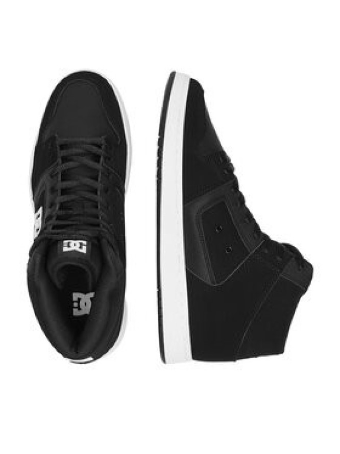 DC Shoes Sneakersy MANTECA 4 HI ADYS100743-BKW Czarny