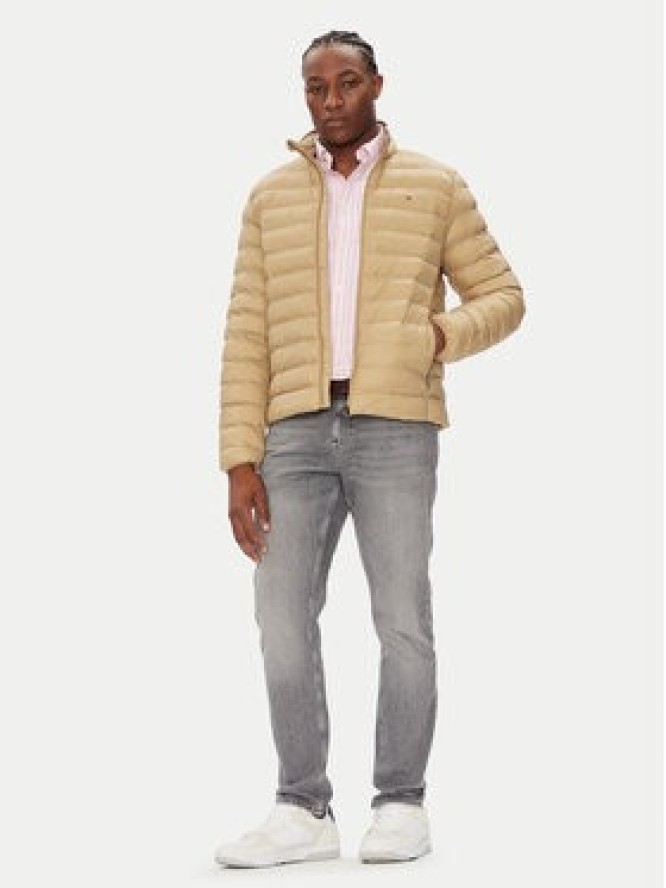 Tommy Hilfiger Kurtka przejściowa MW0MW37634 Beżowy Regular Fit