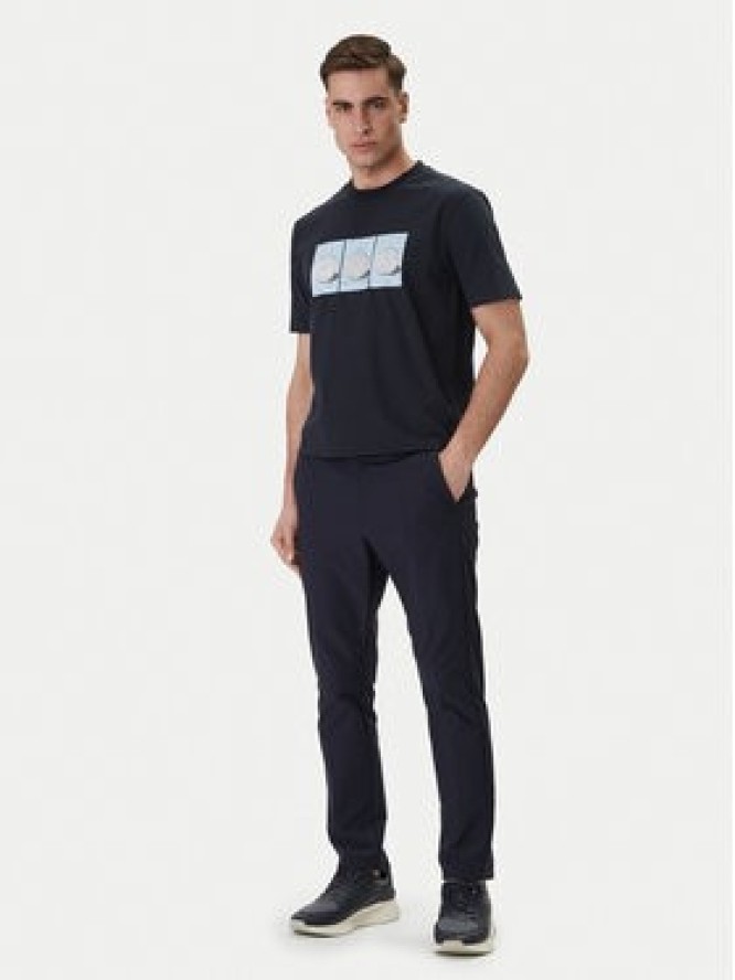 BOSS T-Shirt Terrace Photo 50559353 Granatowy Relaxed Fit