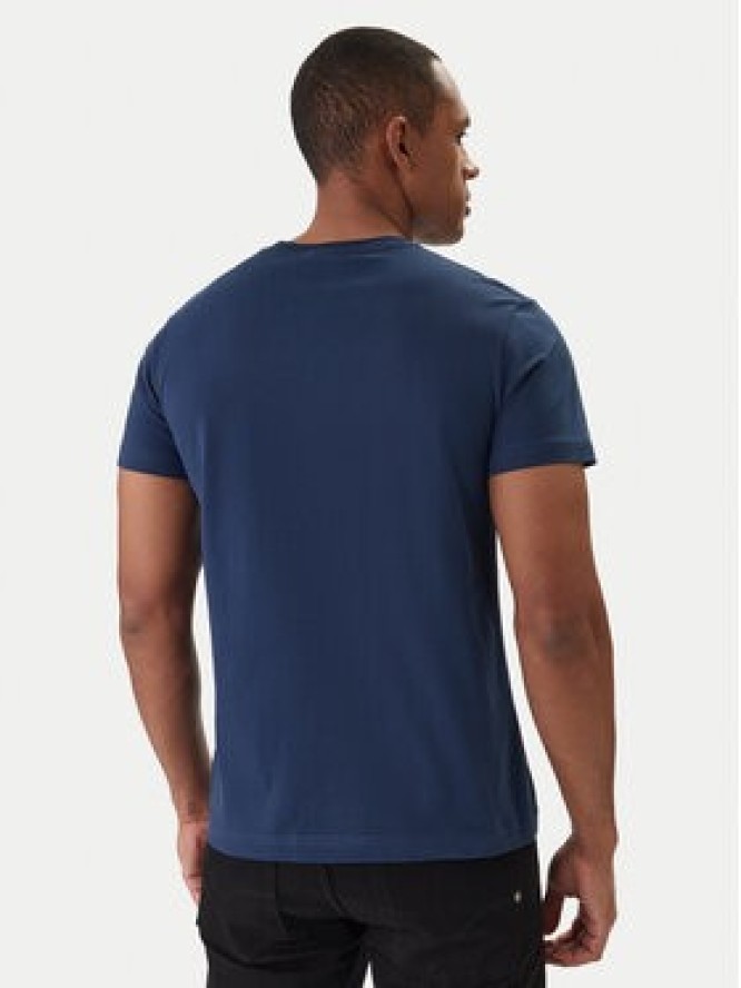 Versace Jeans Couture T-Shirt 80GAHT03 CJ00T Niebieski Regular Fit