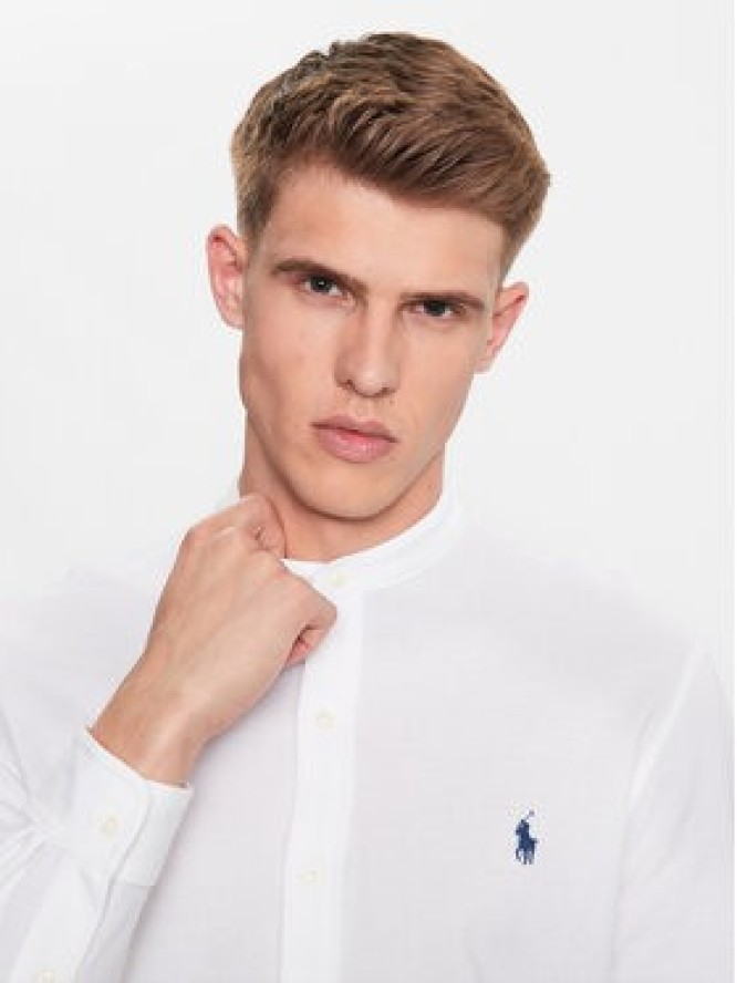 Polo Ralph Lauren Koszula 710742468002 Biały Regular Fit