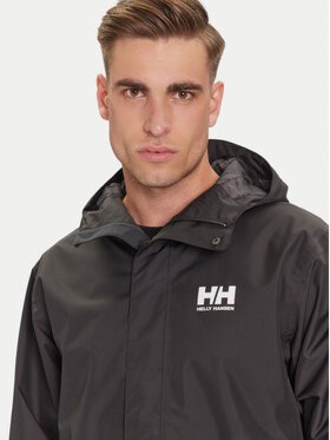 Helly Hansen Kurtka przeciwdeszczowa Seven 62047 Czarny Regular Fit