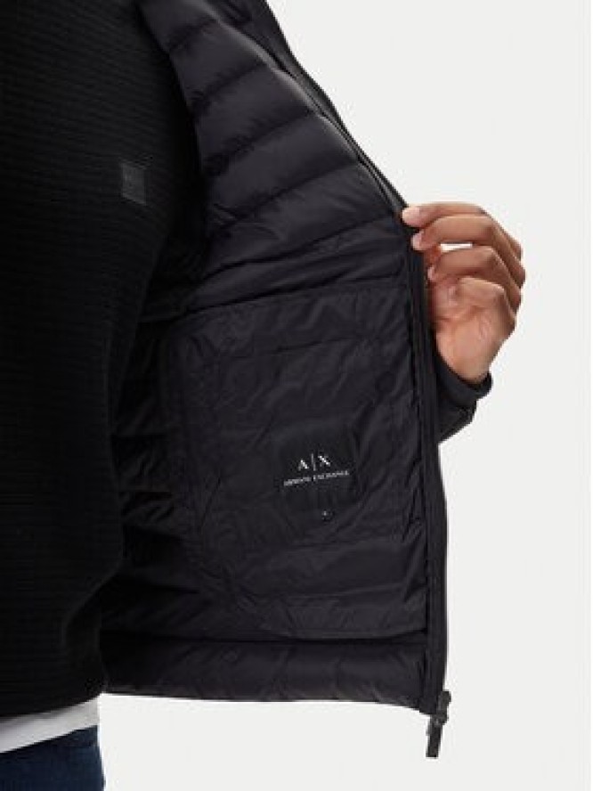 Armani Exchange Kurtka puchowa XM001577 AF16927 UC001 Czarny Regular Fit