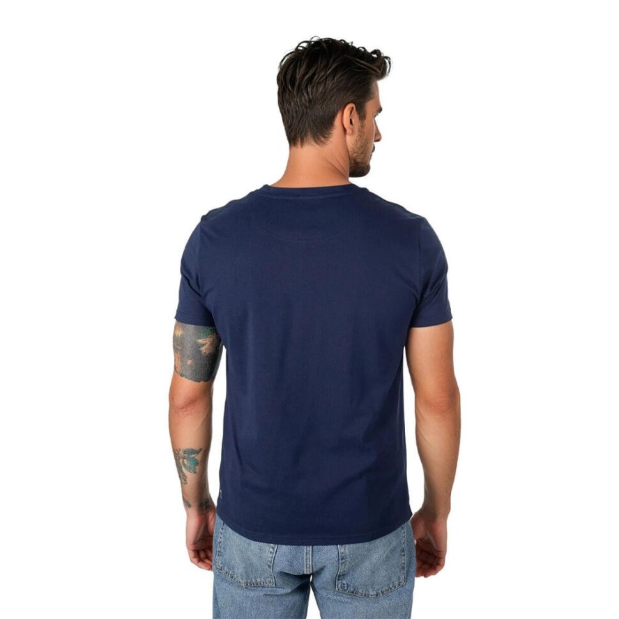 T-shirt męski AULP BOGUS komfortowy lekki prosty krój