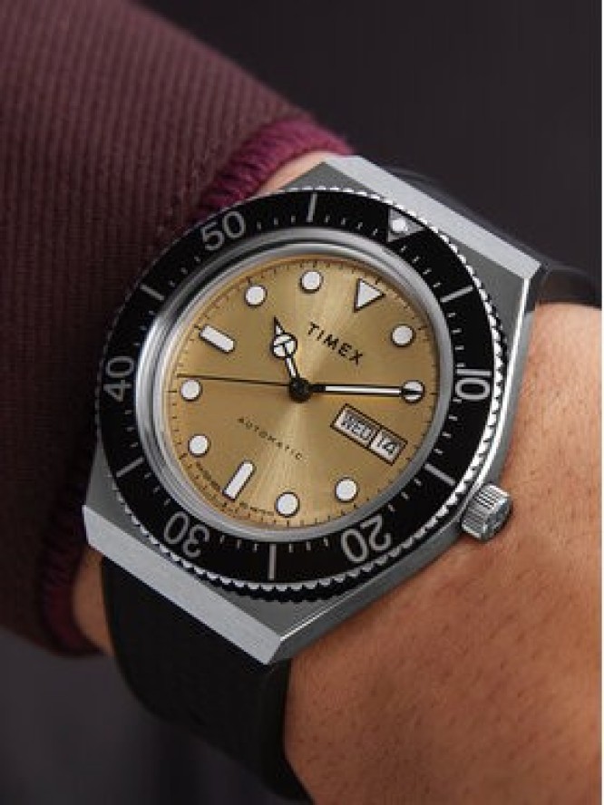 Timex Zegarek M79 Automatic TW2W47600 Czarny