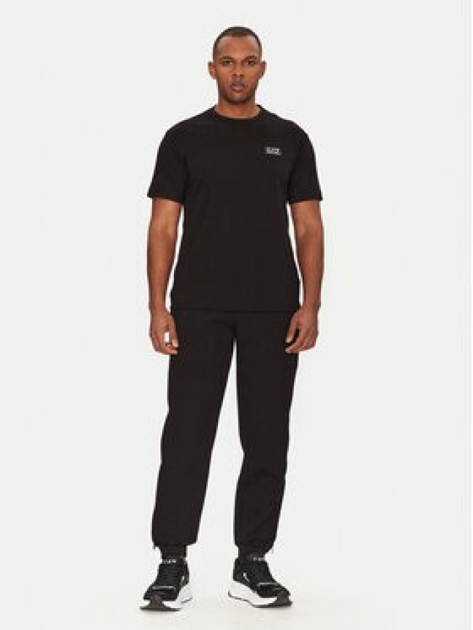 EA7 Emporio Armani T-Shirt 7M000516 AF14616 UC001 Czarny Regular Fit