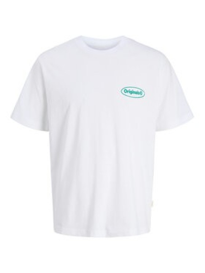 Jack & Jones T-Shirt Riviera 12295202 Biały Regular Fit