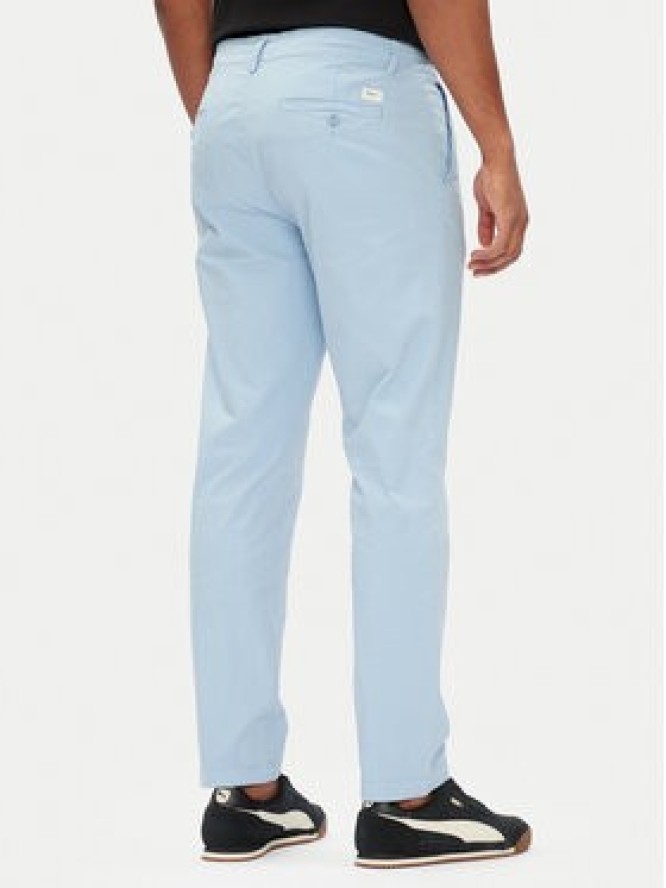 Pepe Jeans Chinosy PM211873 Błękitny Slim Fit