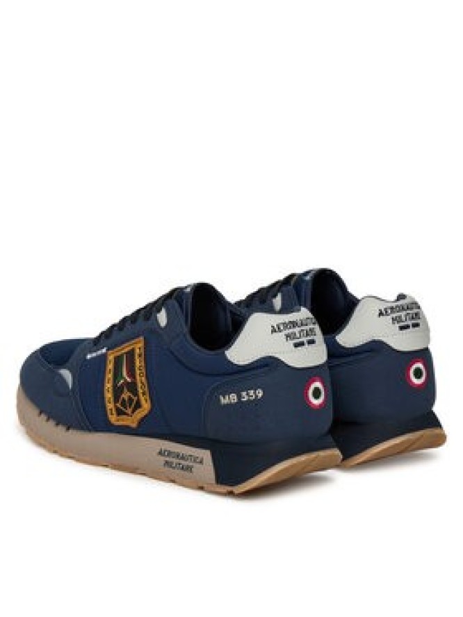 Aeronautica Militare Sneakersy 252SC0292UCT03331 Granatowy