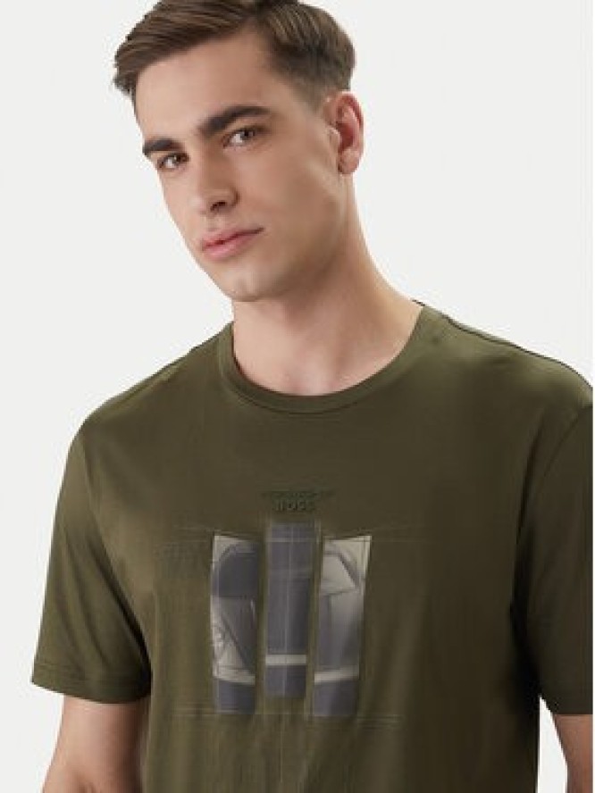BOSS T-Shirt PS Spirit70 Grx 50559811 Zielony Regular Fit