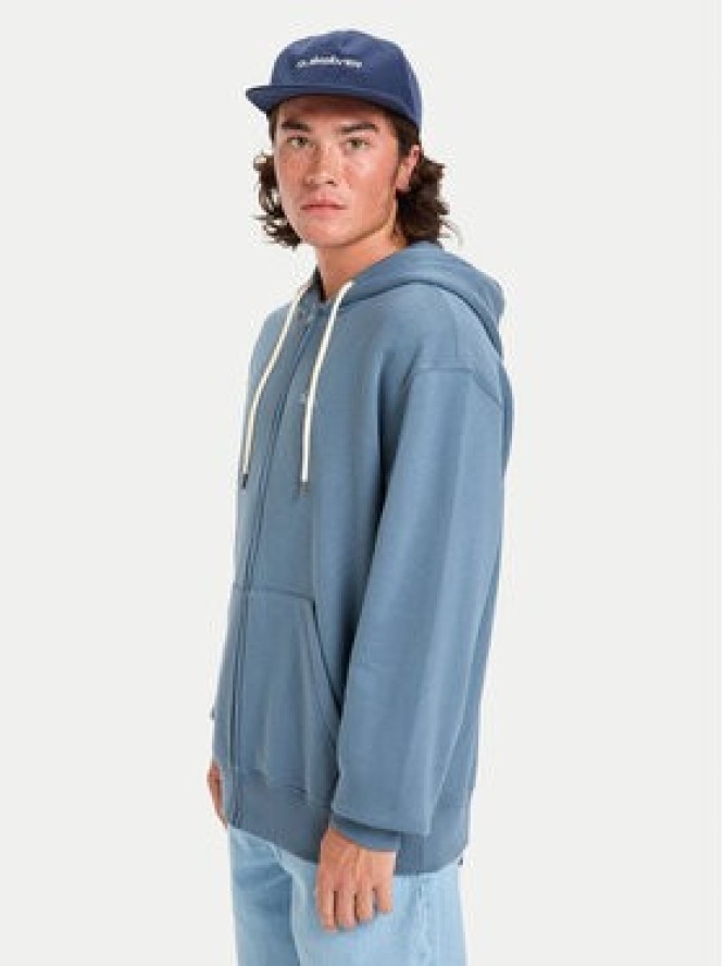 Quiksilver Bluza Salt Water Zip EQYFT05160 Niebieski Comfort Fit