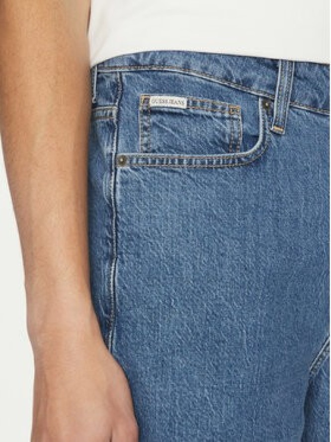 Guess Jeans Szorty jeansowe M4YD37 D5M54 Niebieski Regular Fit