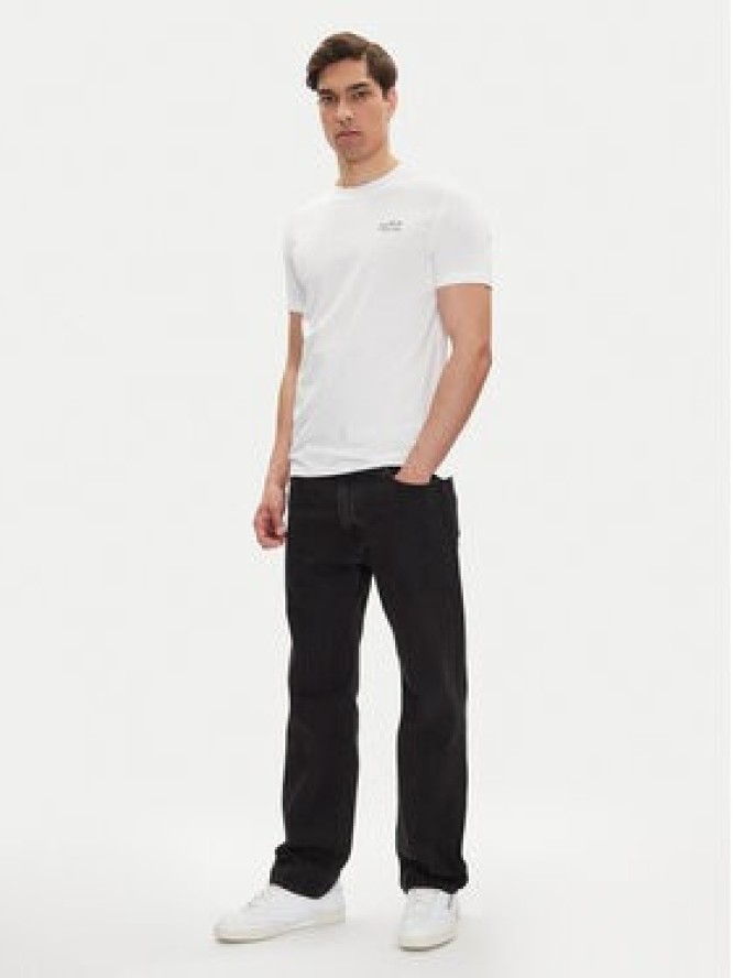 Mustang T-Shirt Austin 1016280 Biały Regular Fit