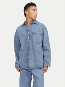 Jack & Jones Koszula jeansowa 12250602 Niebieski Relaxed Fit