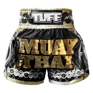 Spodenki treningowe TUFF Golden Gladiator in Black