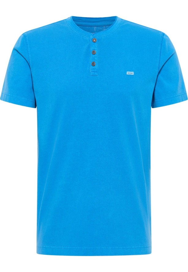 MĘSKA KOSZULKA MUSTANG Austin T-shirt French Blue 1015081 5177