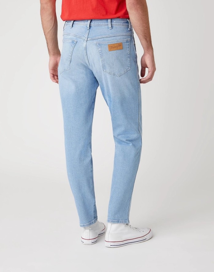 MĘSKIE SPODNIE JEANSOWE WRANGLER TEXAS TAPER W12TZH280 112126555