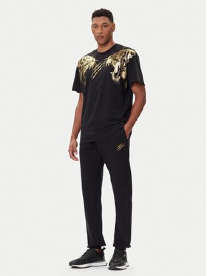 Plein Sport Spodnie dresowe PAEC MJT2607 STE003N Czarny Regular Fit